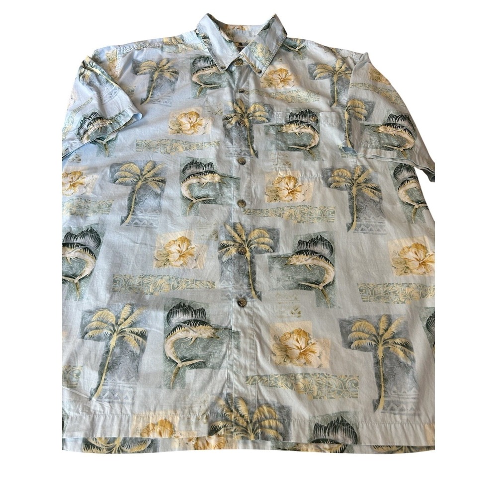 Hook & Tackle Button Down Swordfish Shirt Size‎ XL - Picture 3 of 4